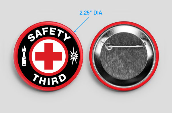 Buy 'Safety Third' Button